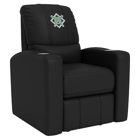 Dreamseat Stealth Recliner with Milwaukee Brewers Cooperstown Secondary Logo XZ52082CDSMHTBLK-PSCOOP0126